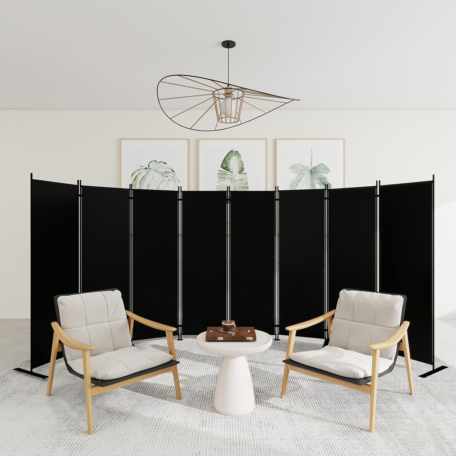 Partition Screen Divider - Складная перегородка на 8 панелей, высотой