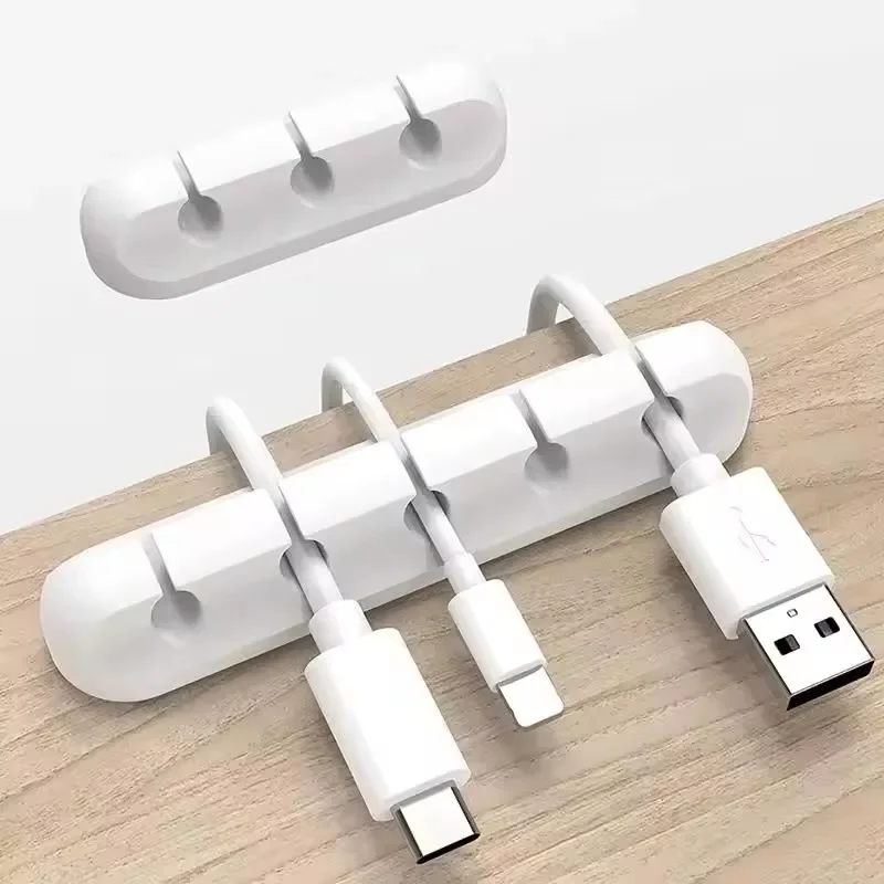 Desk Organizer - Силиконовый органайзер для USB-кабелей, устройство для