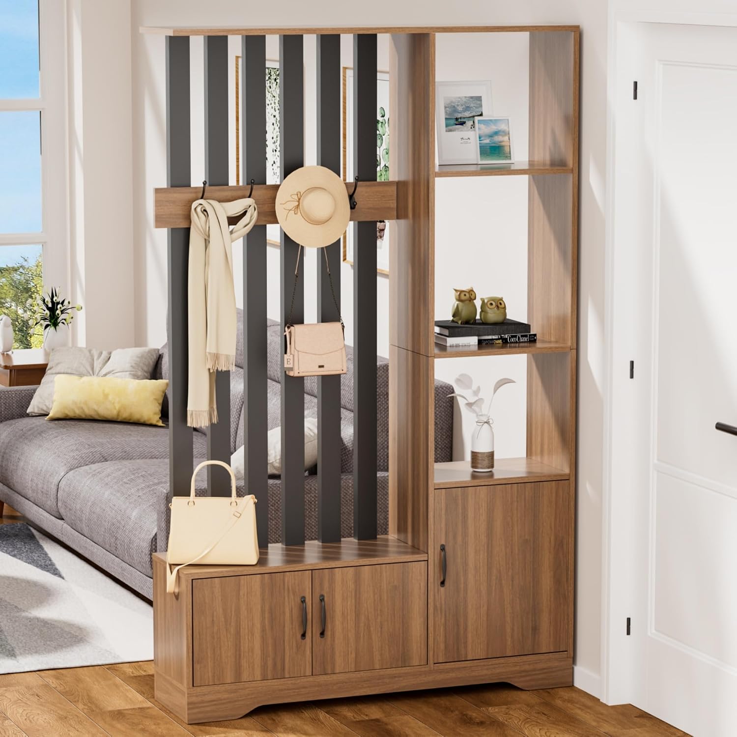Перегородка для комнаты с полк – обзор и цена Partition Screen Divider